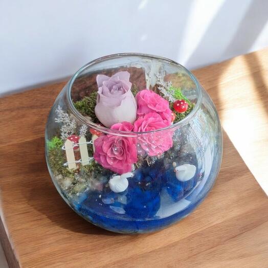 Lila Teraryum - Doğanın Zarif Dokunuşu