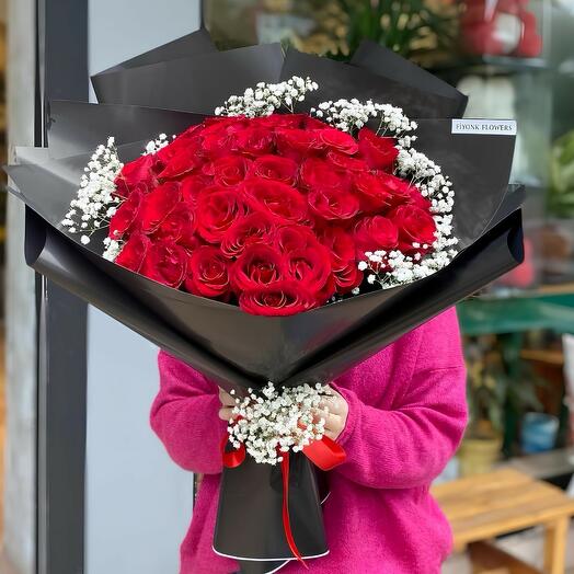 Red Rose buket
