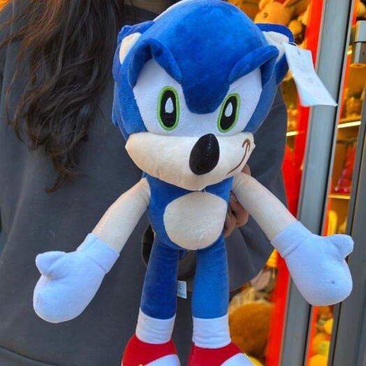 MAVİ SONİC PELUŞ OYUNCAK – EĞLENCELİ TASARIM
