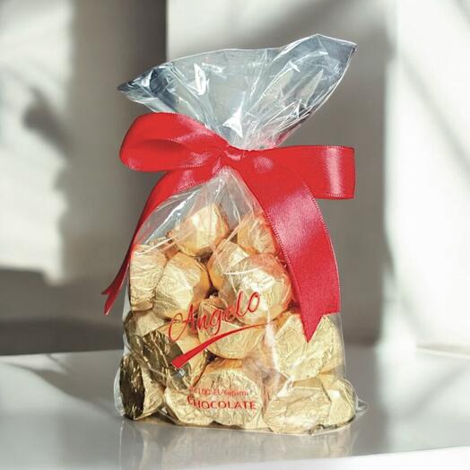 Angelo chocolate 460 Gr Butun Fındıklı Gold Sargılı Spesiyal çikolata