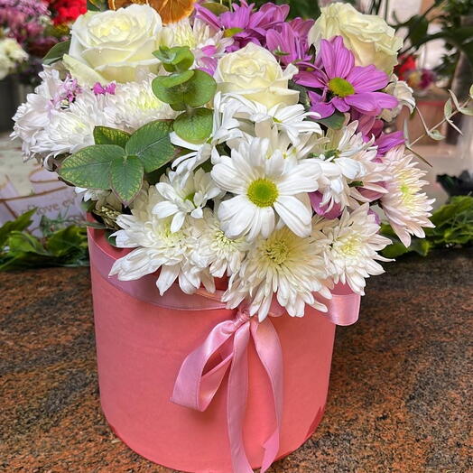 Pembe Kutuda Mix Aranjman 🌸