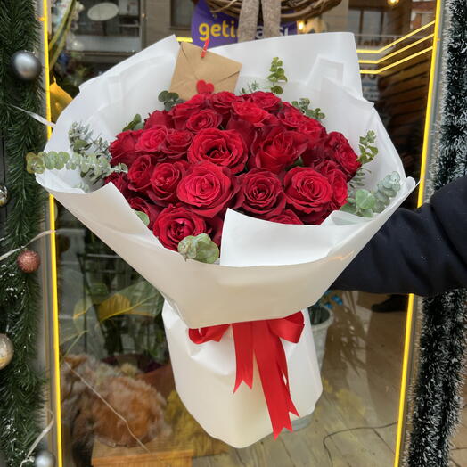 REDLOVE SOFT 41 KIRMIZI GÜL BUKETİ