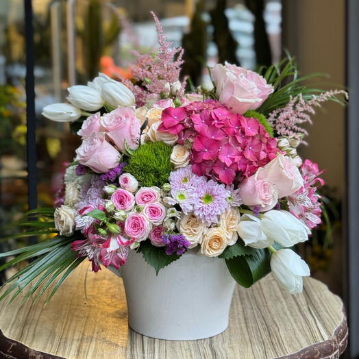 Ortanca Guller ve Laleler