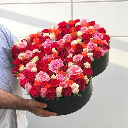 Heart of Love Rose Arrangement