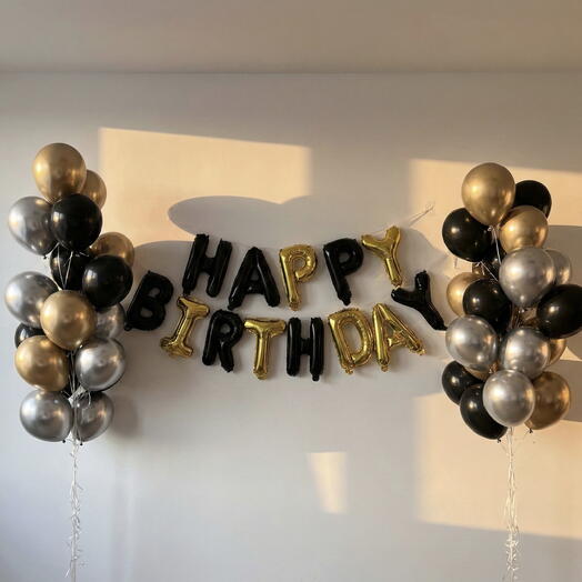 Doğum gunu balon seti