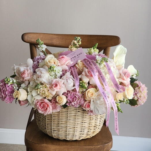 Çiçek sepeti