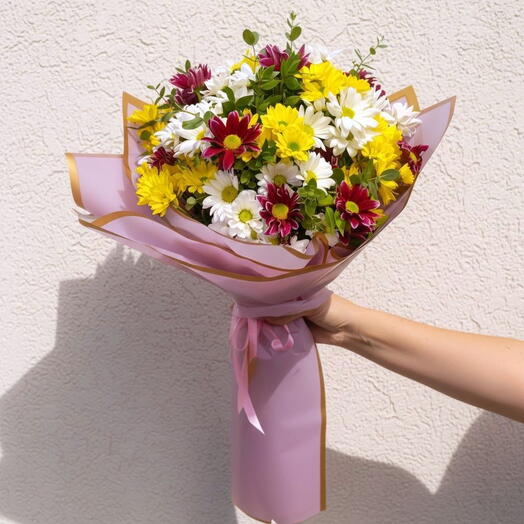 Colorful Daisy Bouquet