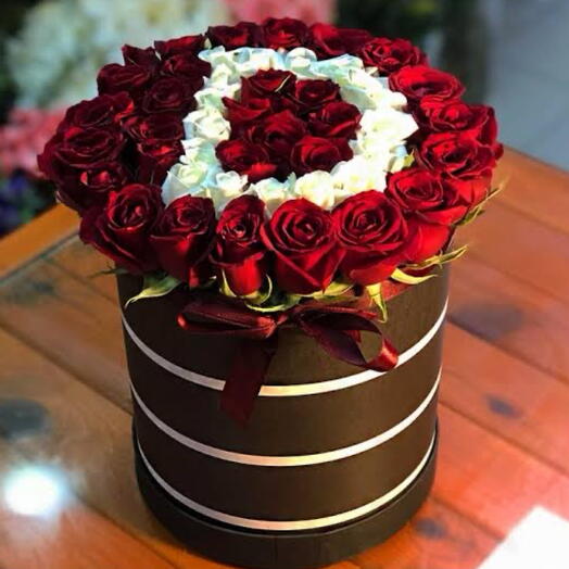 Kişiye Özel Harfli Gul Aranjmanı