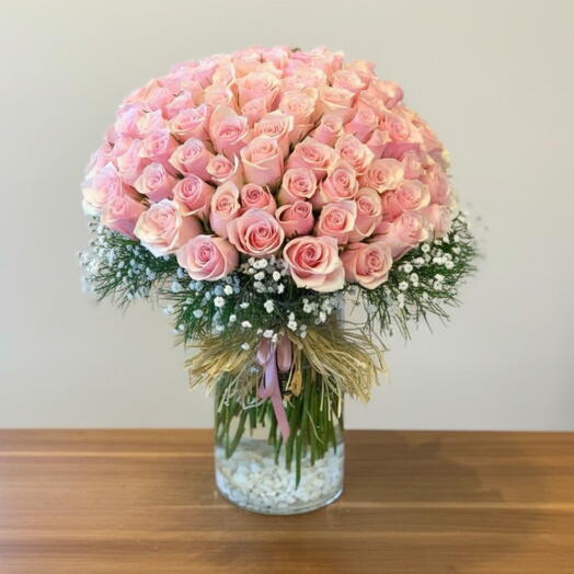 101 Pink Roses