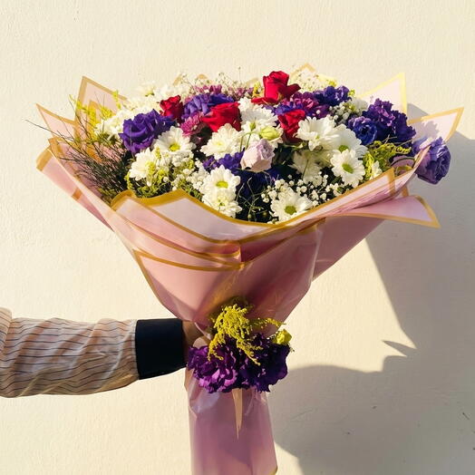 Karışık Çiçek Buketi