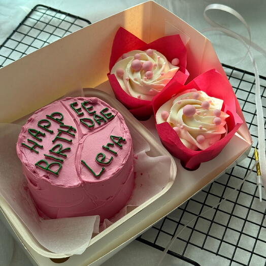 Wizard Style Birthday Bento Cake Set