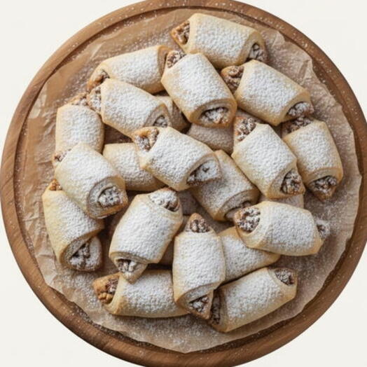 Elmalı cevizli tarçınlı kurabiye