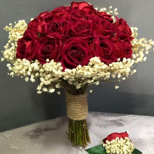 Gelin El Çiçeği ve Damat Yaka Çiçeği