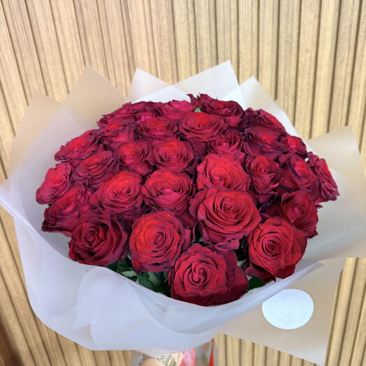 21 kırmızı gul buketi