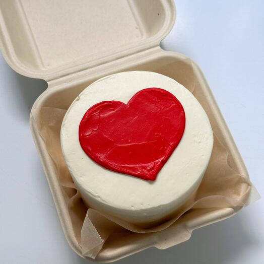 Red Heart Bento Cake ️