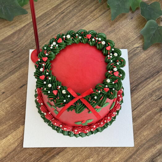 Happy christmas cake 6 kişilik