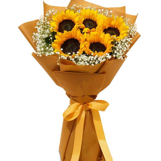Ayçiçeği buketi