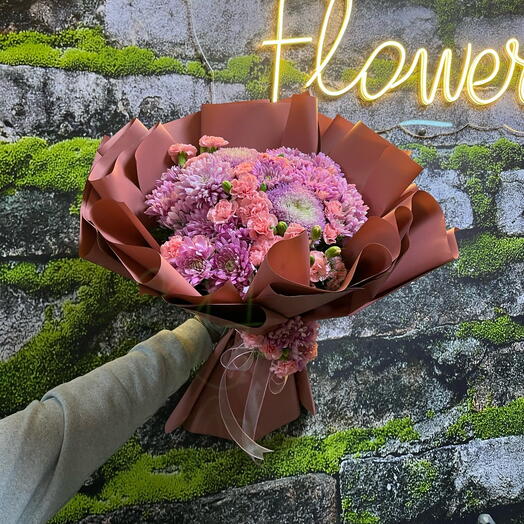 Point Flowers Anastasia Krizantem Mix Buket