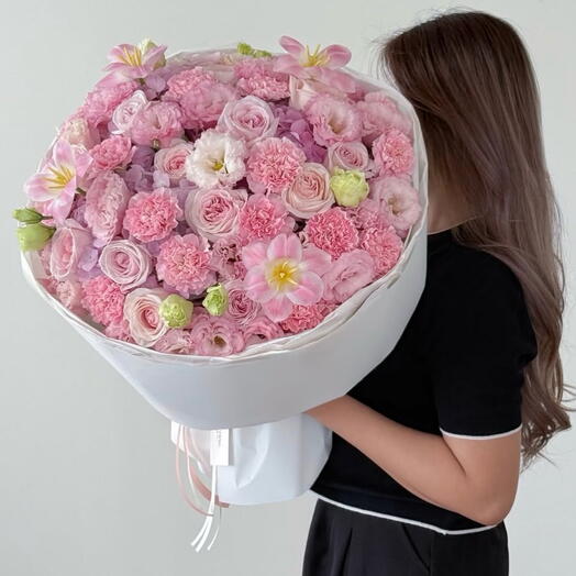Pink Dream – VIP Buyuk bouquet