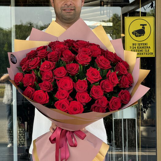 71 Red Rose bougets ecvatours