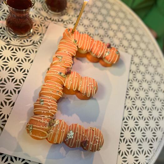 Harfli Macaron pasta 10 kişilik