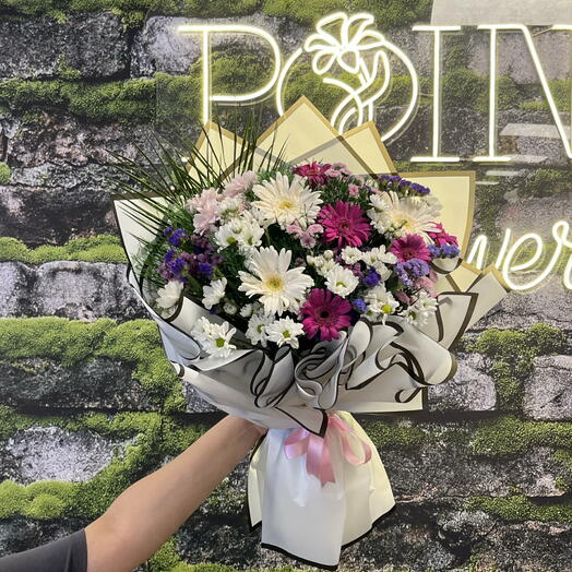 Point Flowers Renkli Yaz Buketi 2