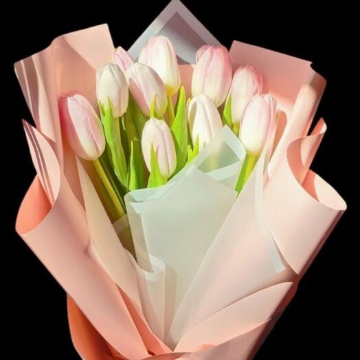 Lale buketi- tulips bouquet soft