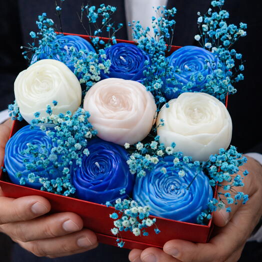 💙 Коробка для садовых свечей Safir