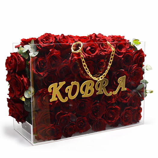 Personalized Premium Rose Bag