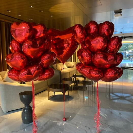 Kalp balon seti