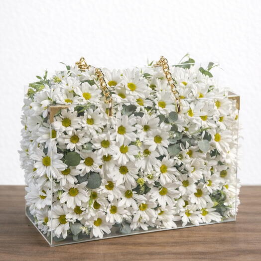 Lux papatya cantası