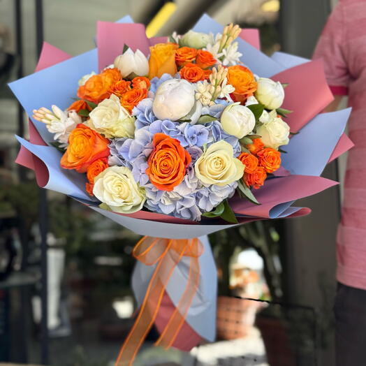 Huzur ve Enerji Çiçek Buketi