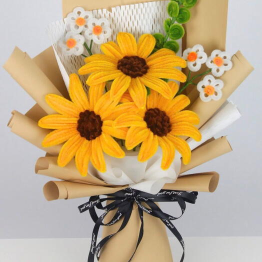 Ayçiçeği Buketi (yapay)
