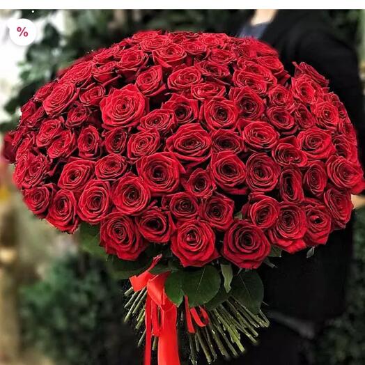 Natural 101 Red Rose