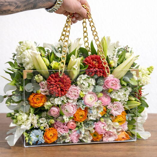 lux karışık cam canta 2